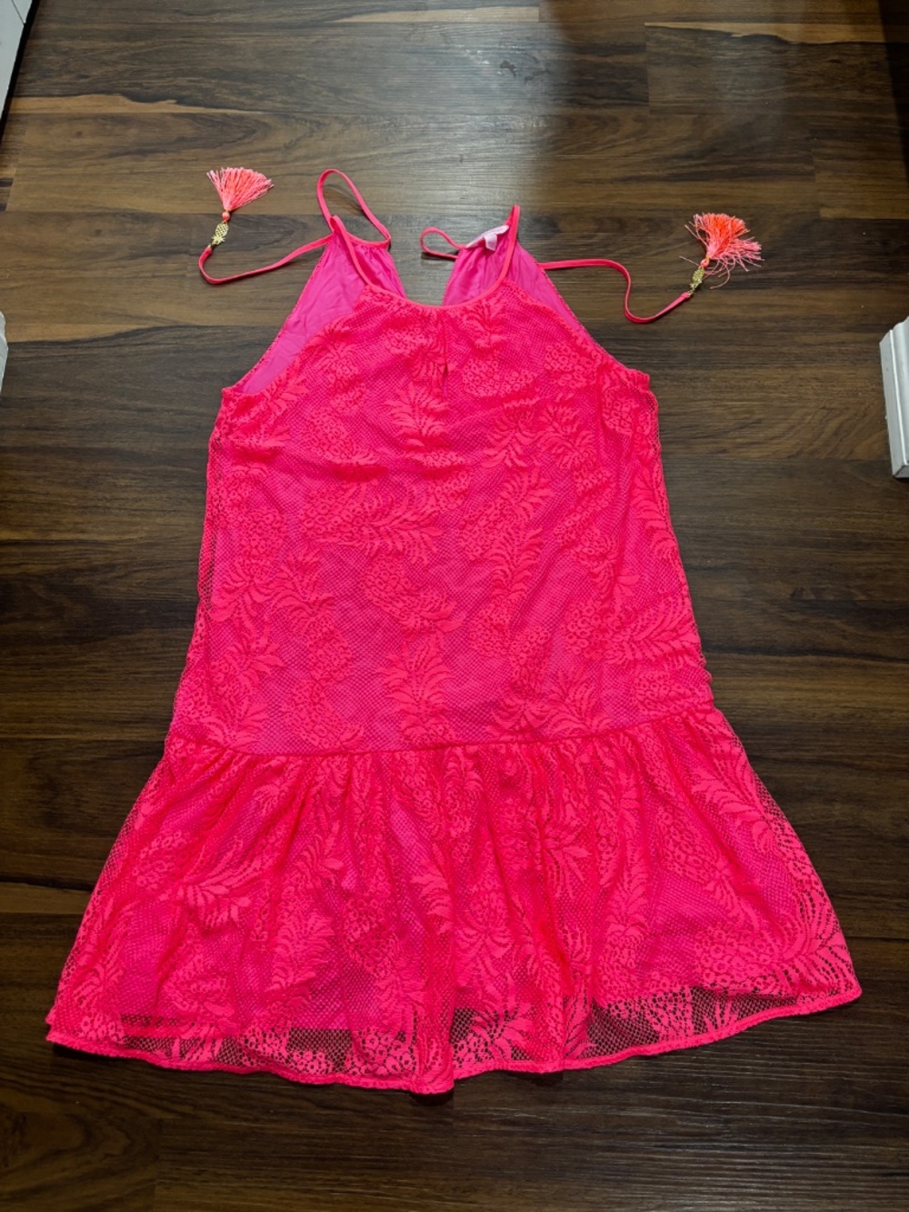 Lilly Pulitzer Neon Pink Dress